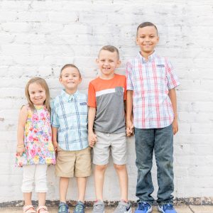 Isaiah, Alice, Logan, & Travis